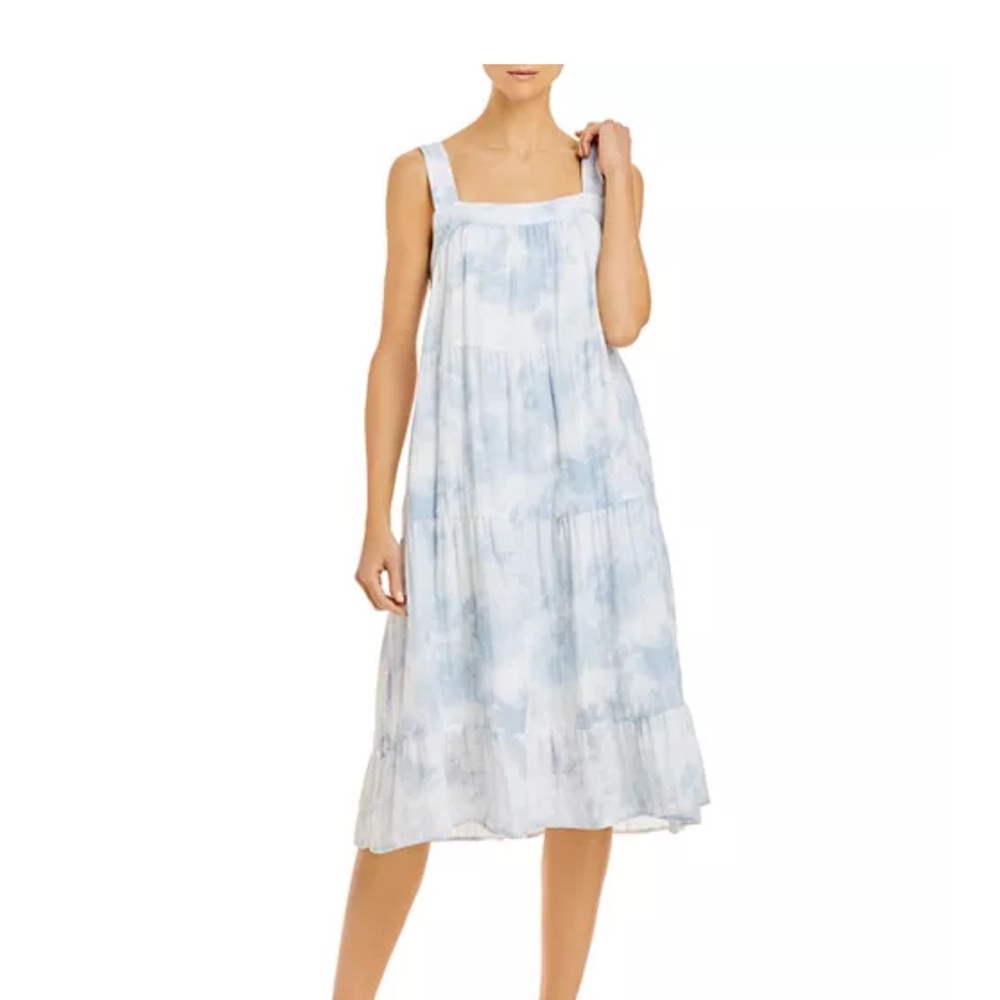 Rails tie dye Blue and White Sleeveless Dress. Size XS.
